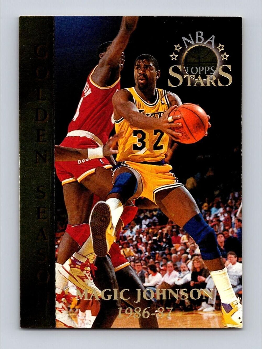 1996-97 Topps Stars #72 Magic Johnson Basketball Card